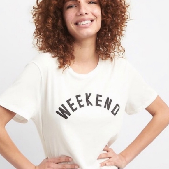 GAP Tops - Gap Weekend Cotton Tee